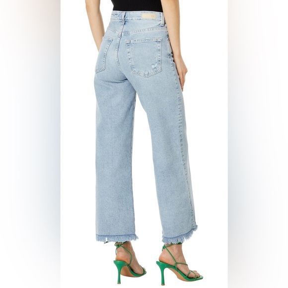 AG Adriano Goldschmied Light Blue Flare Jeans - Picture 2 of 8